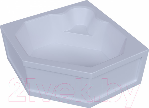 Изображение товара Ванна акриловая Aquatek Лира 148x148 (с экраном и каркасом)