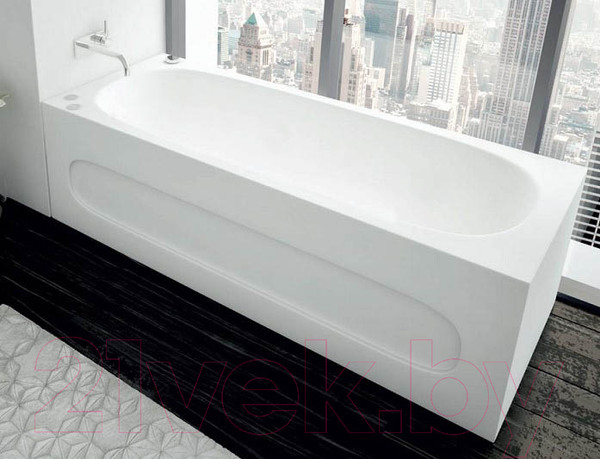 Изображение товара Ванна акриловая Aquatek Оберон 160x70 L (с экраном)
