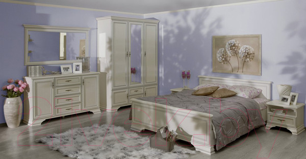 Изображение товара Тумба Black Red White Kentaki S320-KOM2W3S1B (белый/белый)