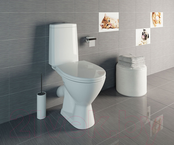 Изображение товара Унитаз напольный Cersanit Just 031 (S-KO-JUS031-3/6-PL-W)