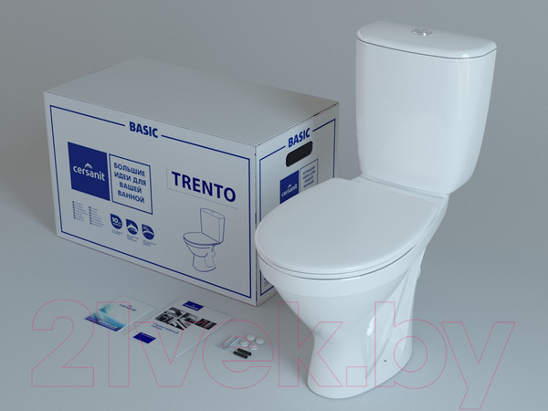 Изображение товара Унитаз напольный Cersanit Trento (S-KO-TR011-3/6-PL-w)