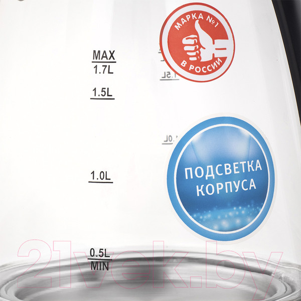 Изображение товара Электрочайник Vitek VT-7008 TR