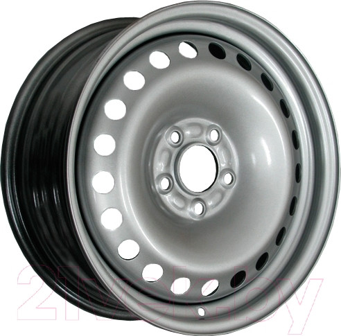 Штампованный диск Eurodisk 64H38D 15x6" 5x100мм DIA 57.1мм ET 38 мм S — фото 3