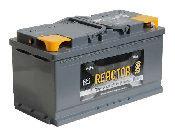 Изображение товара Автомобильный аккумулятор AKOM Реактор 6СТ-100 Евро / 600020009 (100 А/ч)