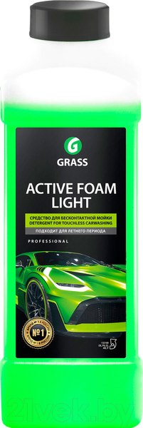 Изображение товара Автошампунь Grass Active Foam Light / 132100 (1л)
