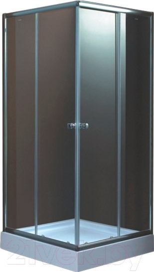 Изображение товара Душевой уголок Coliseum Quarto T-80 (тонированное стекло)