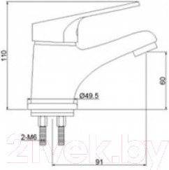 Изображение товара Смеситель Frap H13 F1013
