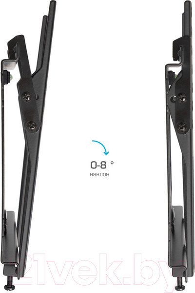 Изображение товара Кронштейн для телевизора Kromax Ideal-6 (черный)