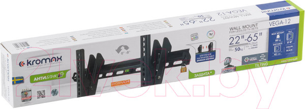 Изображение товара Кронштейн для телевизора Kromax Vega-12 (черный)