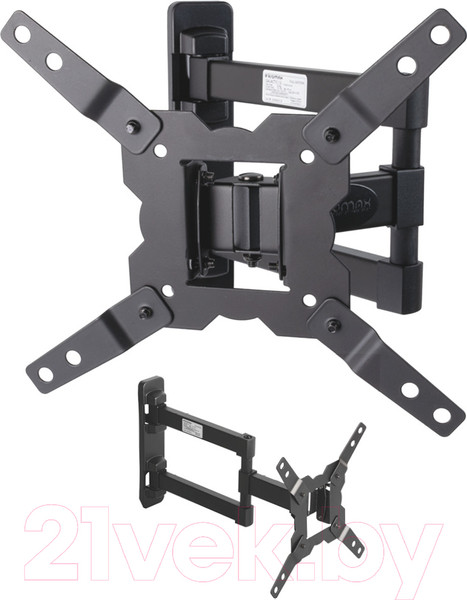 Изображение товара Кронштейн для телевизора Kromax Galactic-12 (черный)
