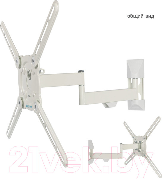 Изображение товара Кронштейн для телевизора Kromax Atlantis-15 (белый)