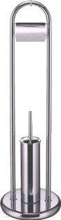 Изображение товара Стойка для туалетной бумаги с ершиком Frap F903
