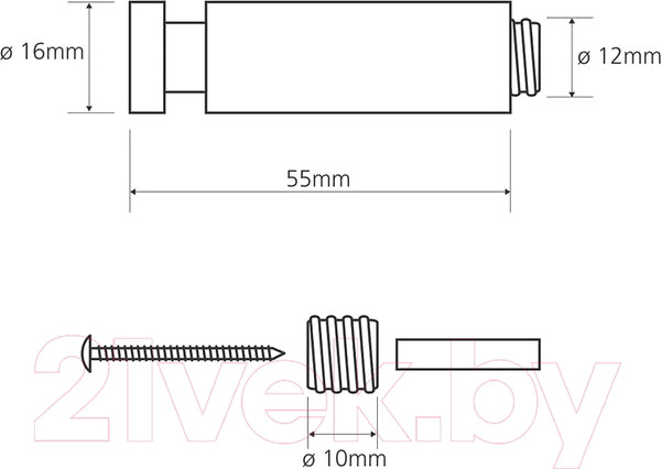 Изображение товара Крючок для ванной Bemeta 104506082
