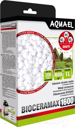 Изображение товара Наполнитель фильтра Aquael Bioceramax UltraPro 1600 / 106613