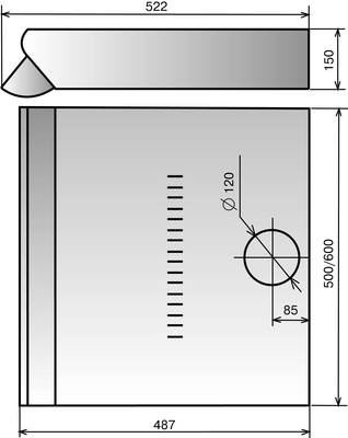 Изображение товара Вытяжка плоская Elikor Davoline 60П-290-П3Л (белый)