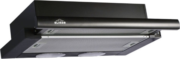Изображение товара Вытяжка телескопическая Elikor Интегра 50П-400-В2Л / 840538 (черный)