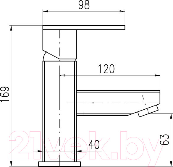 Изображение товара Смеситель Slezak RAV Loira LR526.5