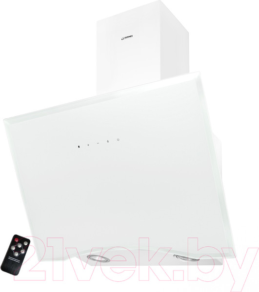 Изображение товара Вытяжка наклонная Germes Bristol (60, белый)