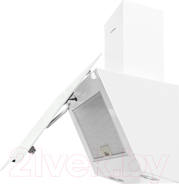 Изображение товара Вытяжка наклонная Germes Bristol (60, белый)