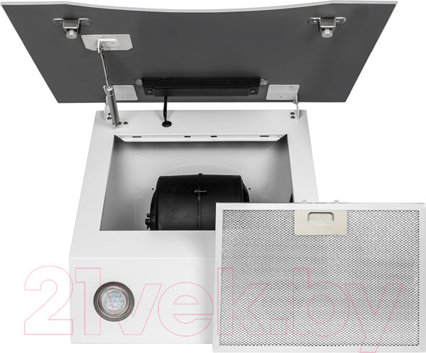 Изображение товара Вытяжка наклонная Germes Bristol (60, белый)