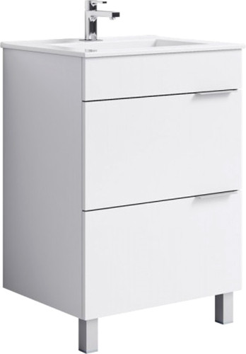 Изображение товара Тумба с умывальником Aqwella Бриг 60 / Br.01.06/2/W