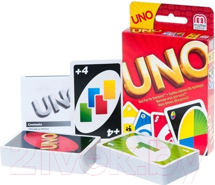 Изображение товара Настольная игра Mattel Uno