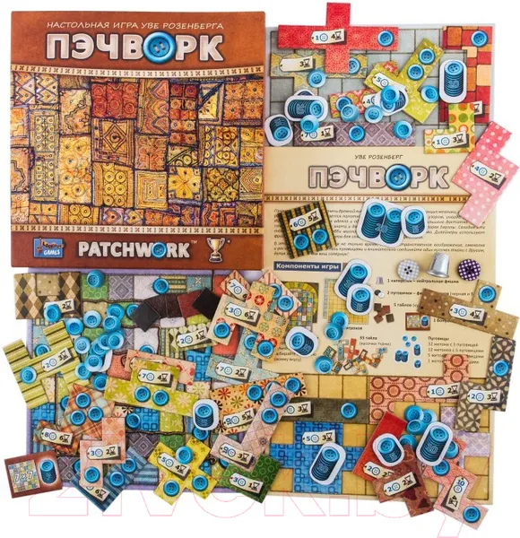 Изображение товара Настольная игра Crowd Games Пэчворк