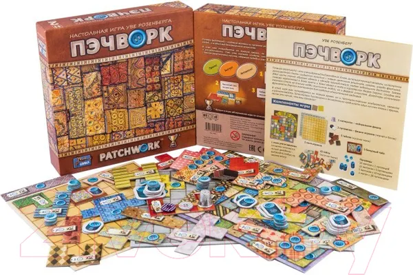 Изображение товара Настольная игра Crowd Games Пэчворк