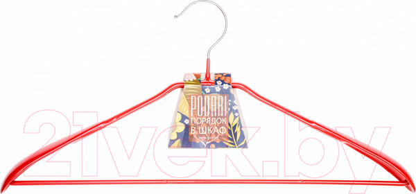 Изображение товара Металлическая вешалка-плечики Podari JMR 001 (красный)