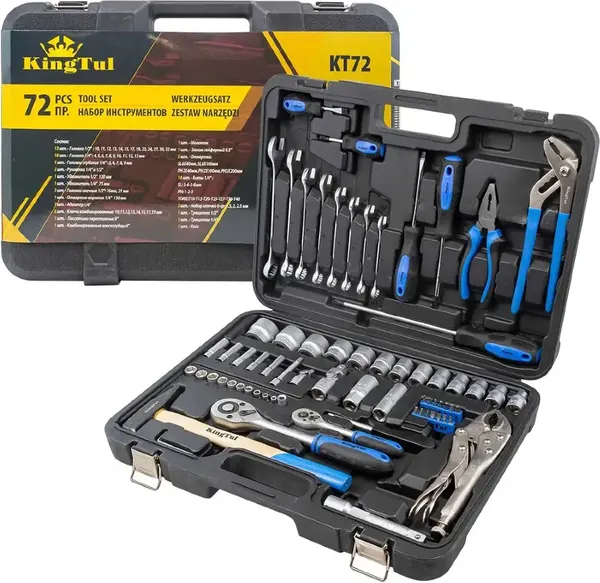 Изображение товара Универсальный набор инструментов KingTul KT72 (2151)