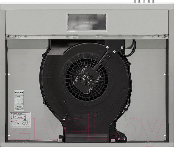 Изображение товара Вытяжка плоская Krona Jessica Slim 600 PB / 00020265 (нержавеющая сталь)