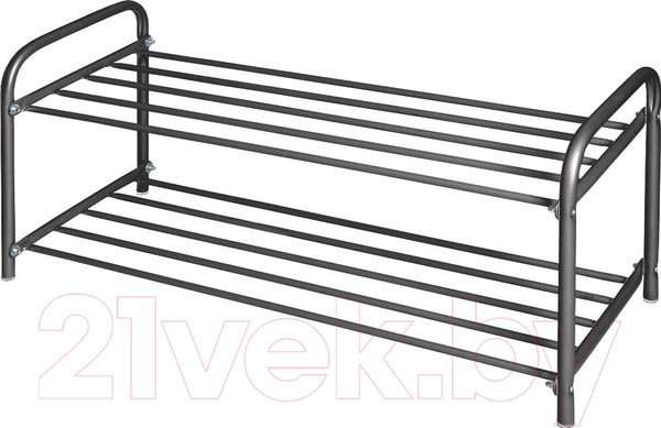 Изображение товара Полка для обуви Ника Комфорт 2 / ЭТК2 (черный)