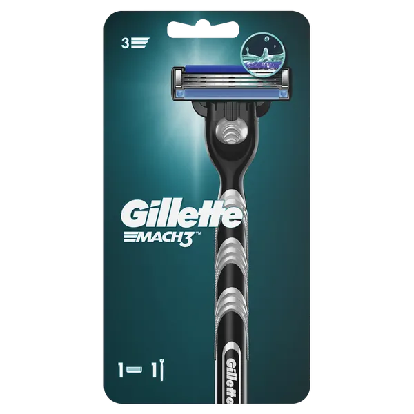 Изображение товара Бритвенный станок Gillette Mach3 (+ кассета)