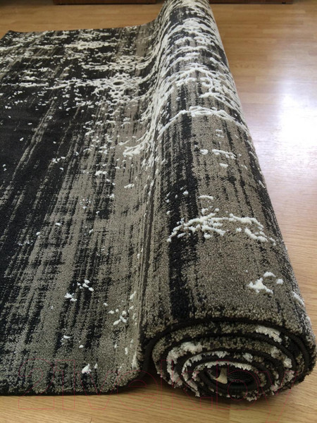 Изображение товара Ковер Flora Leo (160x230, черный/белый)