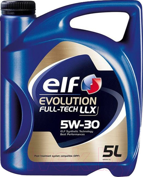 Изображение товара Моторное масло Elf Evolution Full-Tech LLX 5W30 / 194890 (5л)