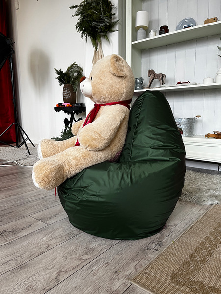 Изображение товара Бескаркасное кресло Flagman Груша Мини L Г0.1-05 (темно-зеленый)