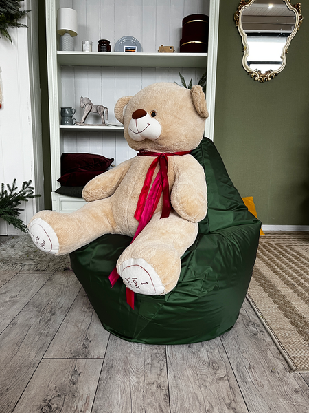 Изображение товара Бескаркасное кресло Flagman Груша Мини L Г0.1-05 (темно-зеленый)