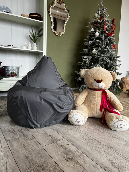 Изображение товара Бескаркасное кресло Flagman Груша Мини L Г0.1-11 (темно-серый)