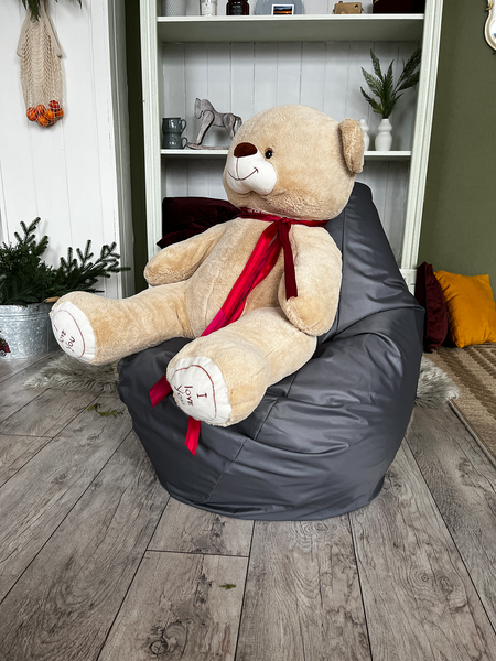 Изображение товара Бескаркасное кресло Flagman Груша Мини L Г0.1-11 (темно-серый)