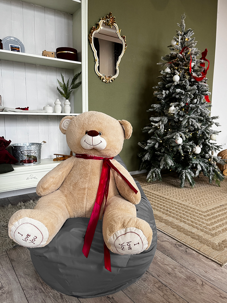 Изображение товара Бескаркасное кресло Flagman Груша Мини L Г0.1-12 (светло-серый)