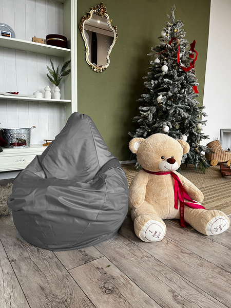 Изображение товара Бескаркасное кресло Flagman Груша Мини L Г0.1-12 (светло-серый)