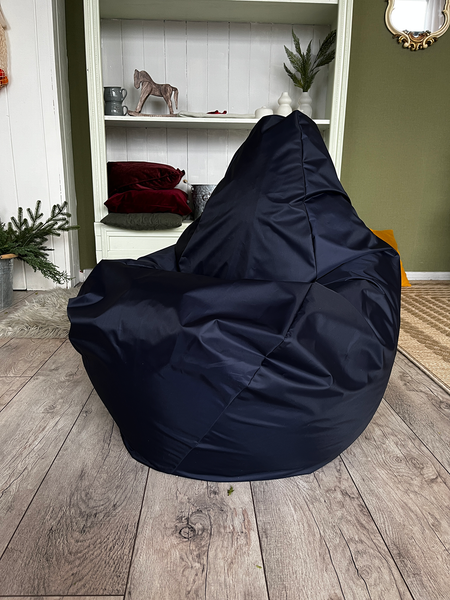 Изображение товара Бескаркасное кресло Flagman Груша Мини L Г0.1-14 (темно-синий)