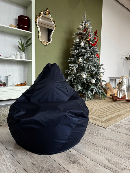 Изображение товара Бескаркасное кресло Flagman Груша Мини L Г0.1-14 (темно-синий)