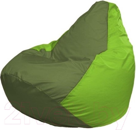 Изображение товара Бескаркасное кресло Flagman Груша Мини L Г0.1-161 (оливковый/салатовый)