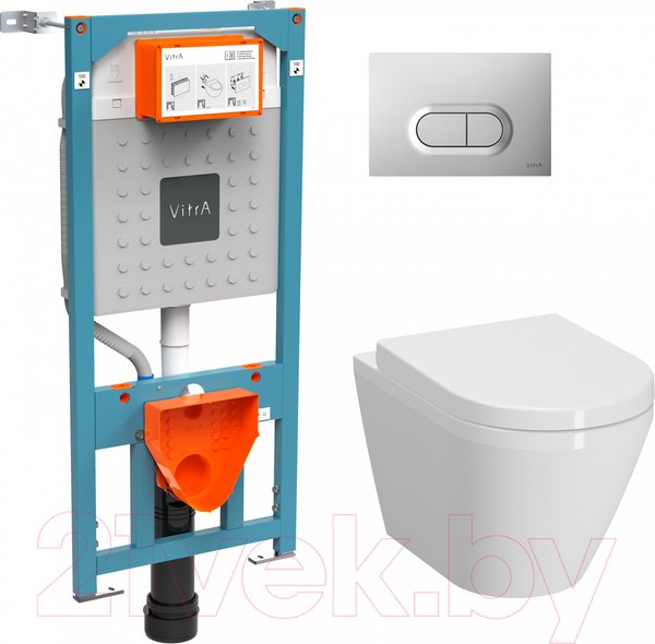 Изображение товара Унитаз подвесной с инсталляцией VitrA S20 Rim-Ex / 9004B003-7202