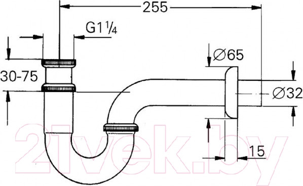 Изображение товара Сифон GROHE 28947000