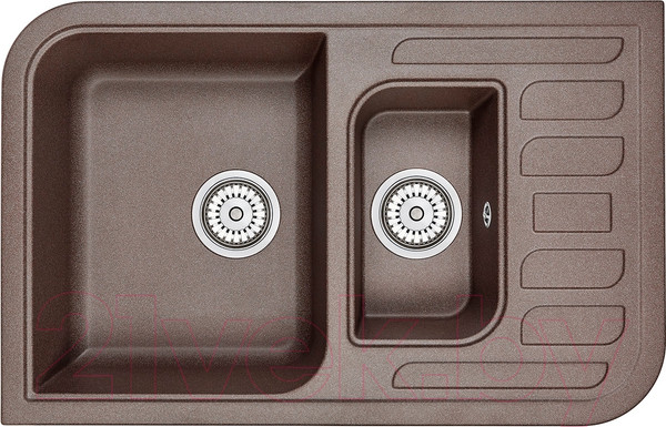 Изображение товара Мойка кухонная GRANULA GR-7803 (эспрессо)