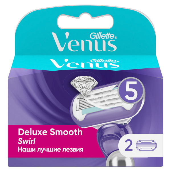 Изображение товара Набор сменных кассет Gillette Venus Swirl (2шт)