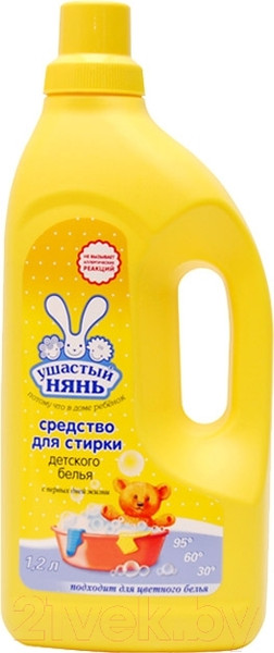Изображение товара Гель для стирки Ушастый нянь Детский (1.2л)