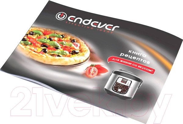 Изображение товара Мультиварка Endever Vita-95 (черный/сталь)